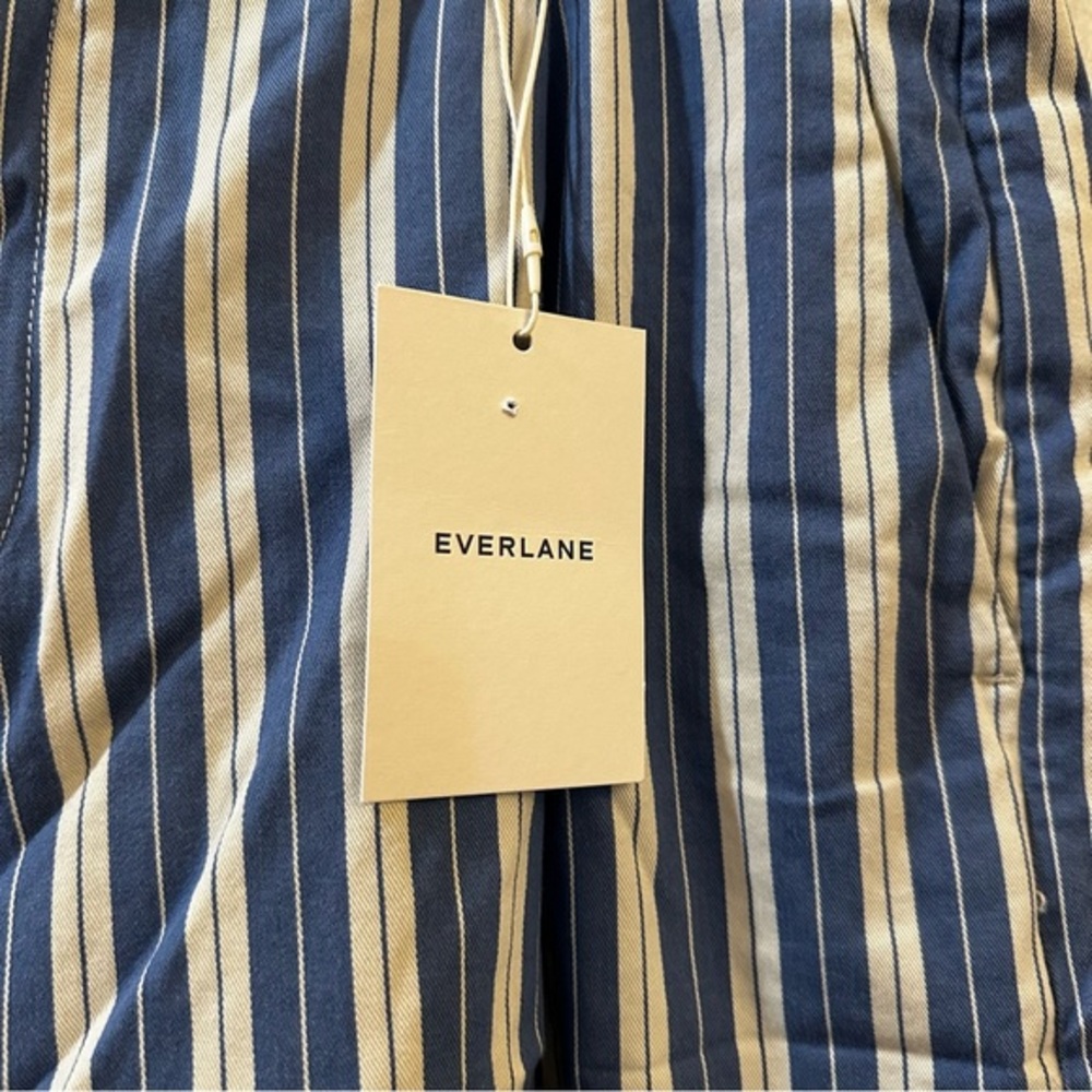 Everlane The Pleated‎ Chino Short in Dutch Blue/Natural Size 14 - Picture 7 of 12